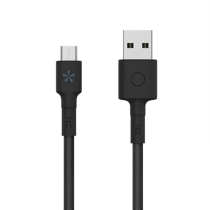 Premium Micro-USB to USB Cable - Black Braided [3.3ft]