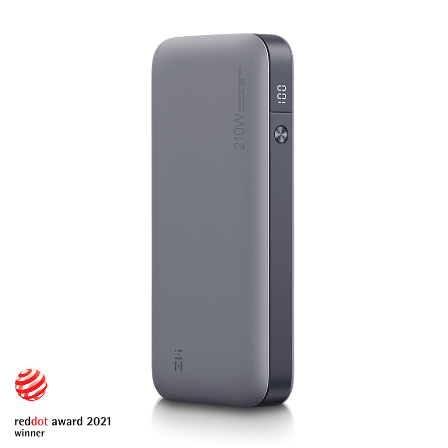 PowerPack No. 20 Model QB826G (Worldwide Edition) - 25000 mAh Backup Battery 210W Total Output (Available on Amazon.com. Email support@zmi.com for bulk quote)