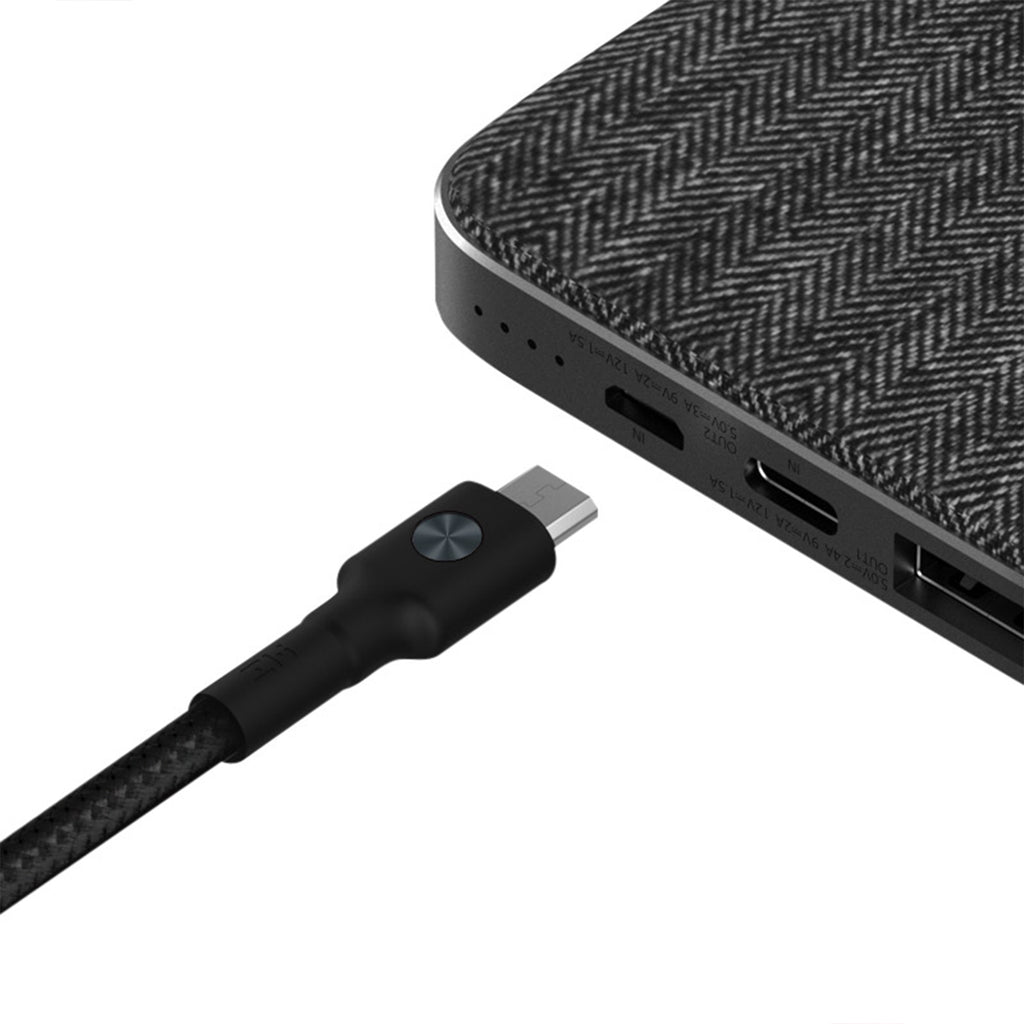 Premium Micro-USB to USB Cable - Black Braided [3.3ft]