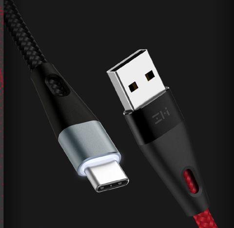 ZMI USB-C to USB Cable, Braided (Black)
