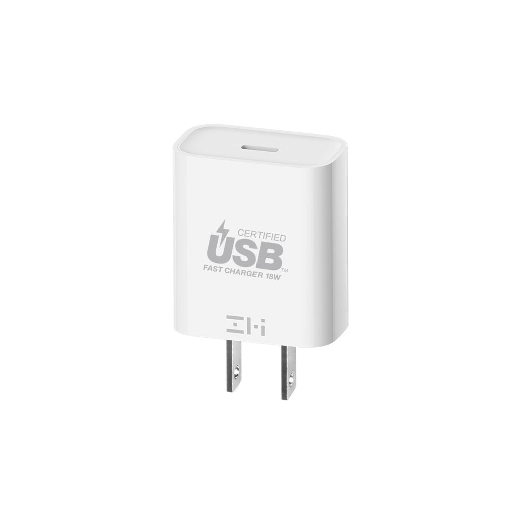zPower™ Turbo 18W USB-C PD Wall Charger, USB-IF Certified
