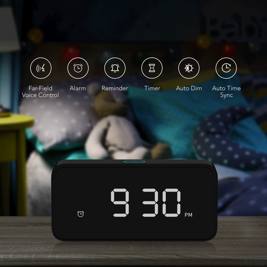 Reason® ONE Smart Alarm Clock with Alexa